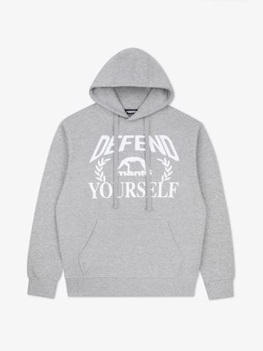 MANTO hoodie defend - grey